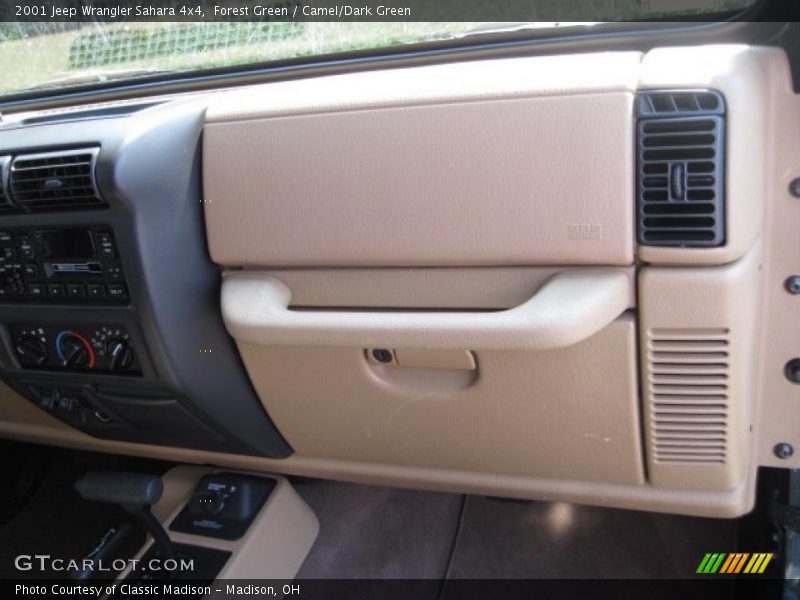 Forest Green / Camel/Dark Green 2001 Jeep Wrangler Sahara 4x4