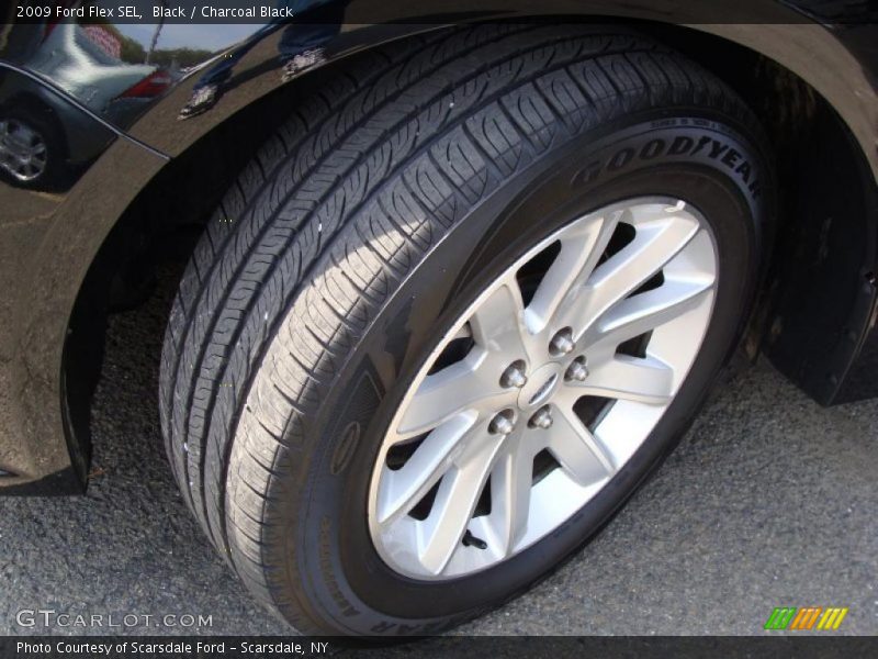 Black / Charcoal Black 2009 Ford Flex SEL