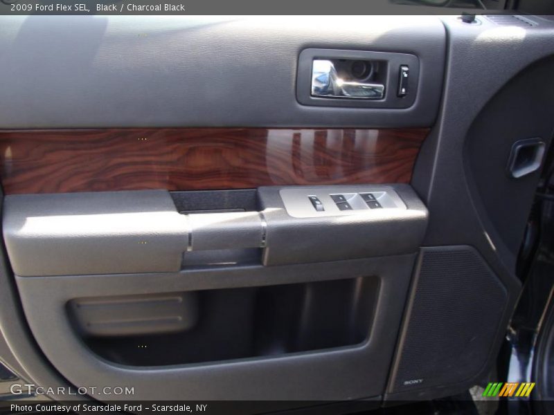 Black / Charcoal Black 2009 Ford Flex SEL