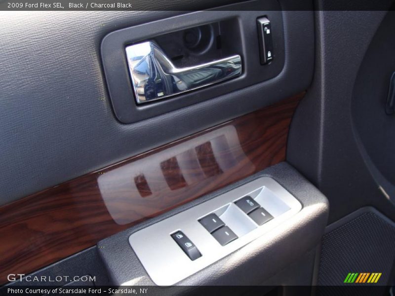 Black / Charcoal Black 2009 Ford Flex SEL