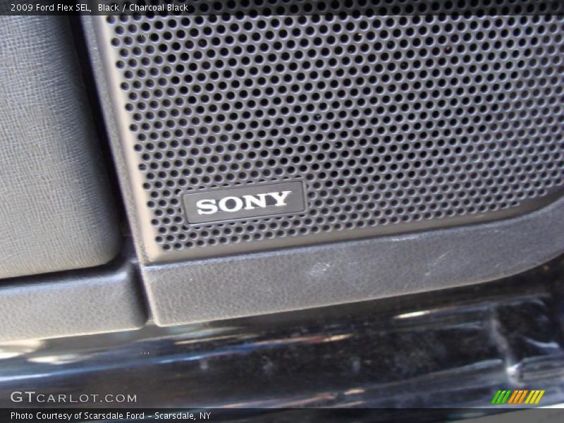 Black / Charcoal Black 2009 Ford Flex SEL