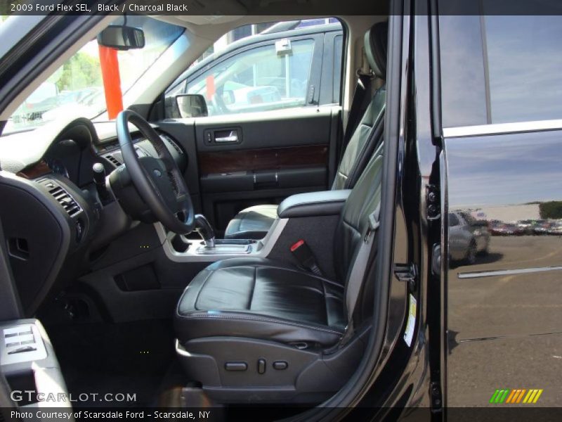 Black / Charcoal Black 2009 Ford Flex SEL