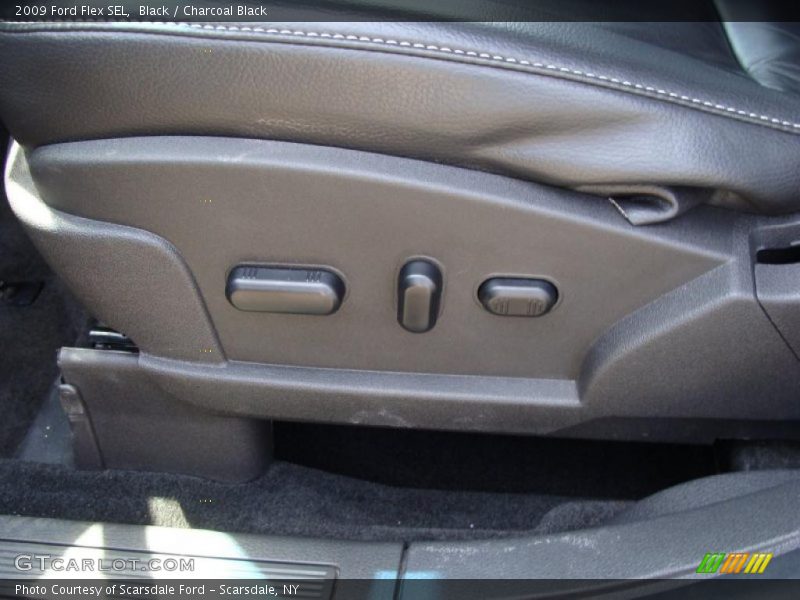 Black / Charcoal Black 2009 Ford Flex SEL