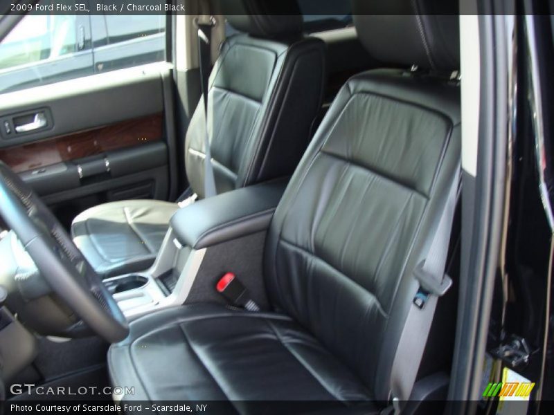 Black / Charcoal Black 2009 Ford Flex SEL