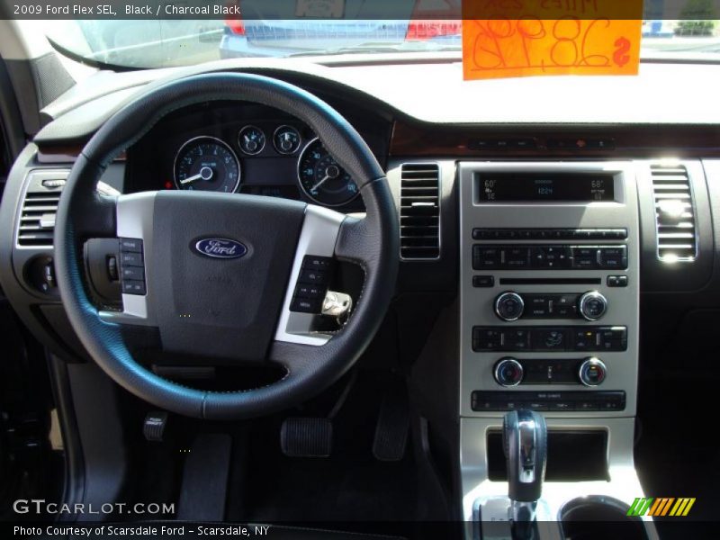 Black / Charcoal Black 2009 Ford Flex SEL