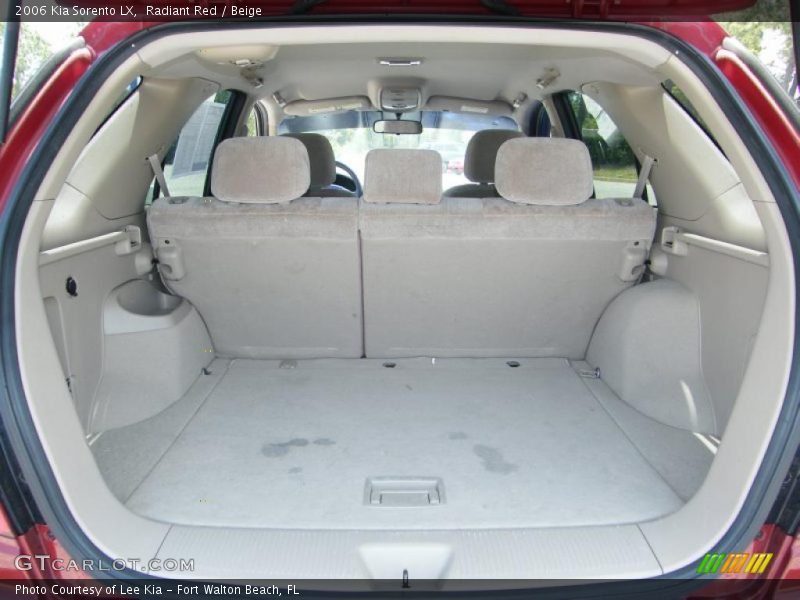 Radiant Red / Beige 2006 Kia Sorento LX