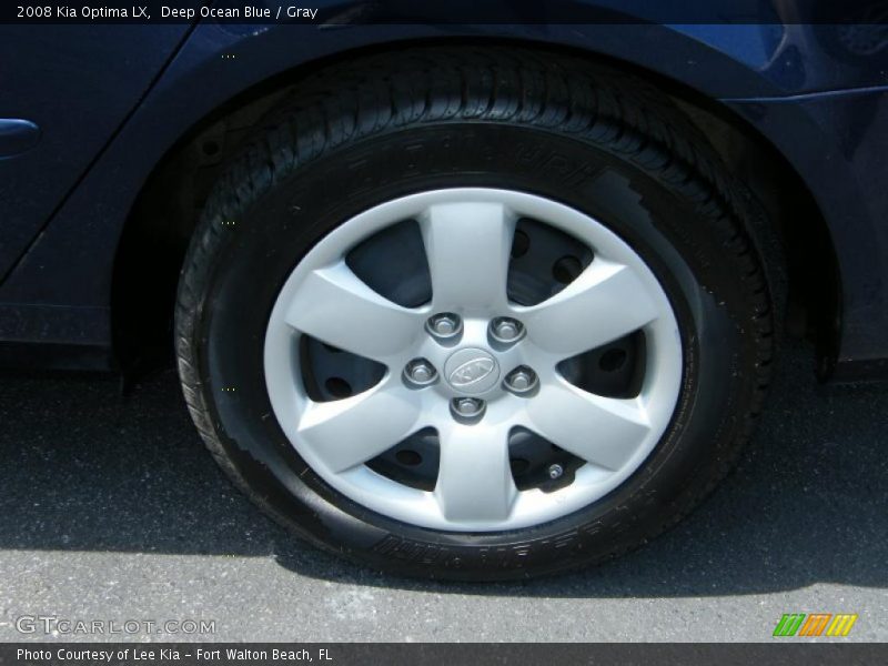 Deep Ocean Blue / Gray 2008 Kia Optima LX