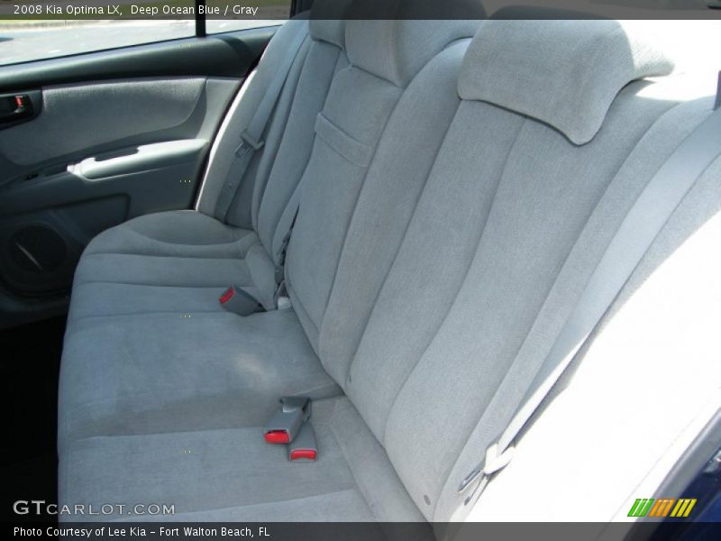 Deep Ocean Blue / Gray 2008 Kia Optima LX