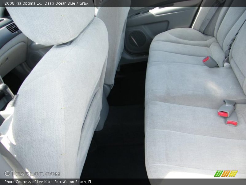 Deep Ocean Blue / Gray 2008 Kia Optima LX