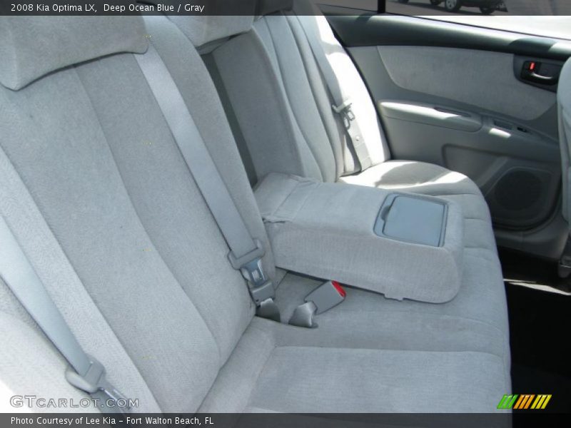 Deep Ocean Blue / Gray 2008 Kia Optima LX