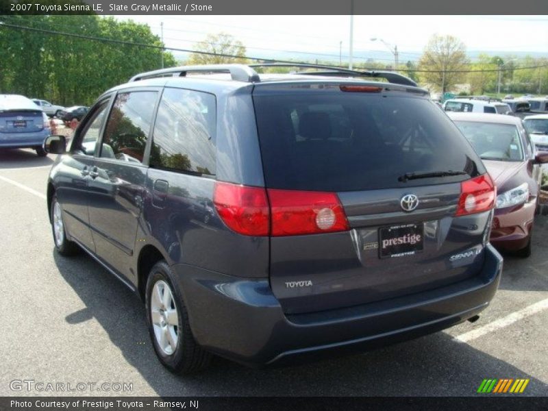 Slate Gray Metallic / Stone 2007 Toyota Sienna LE