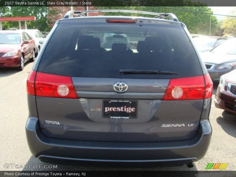 Slate Gray Metallic / Stone 2007 Toyota Sienna LE