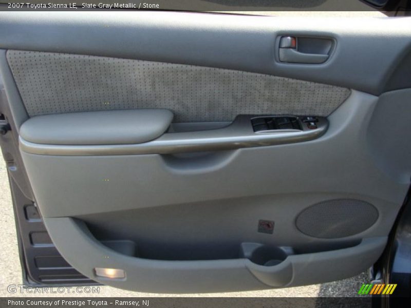 Slate Gray Metallic / Stone 2007 Toyota Sienna LE