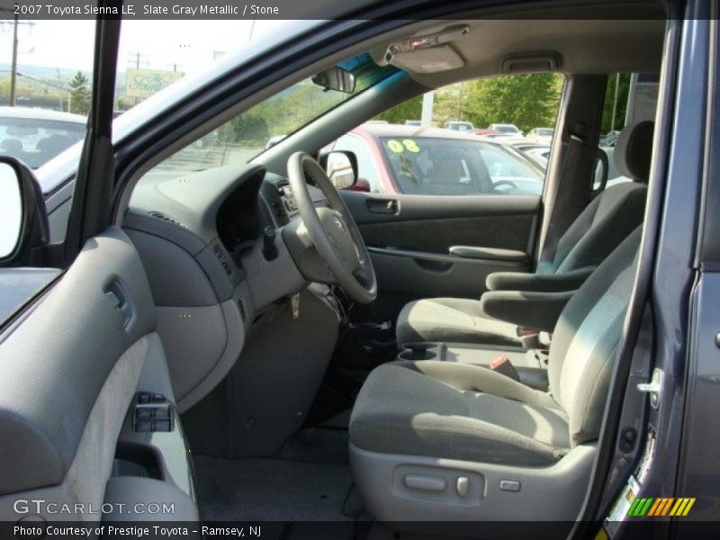 Slate Gray Metallic / Stone 2007 Toyota Sienna LE