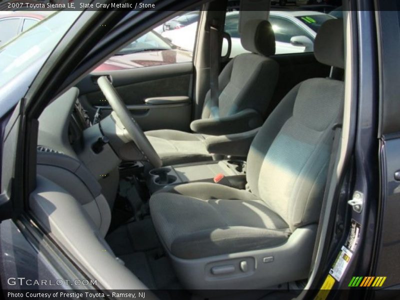 Slate Gray Metallic / Stone 2007 Toyota Sienna LE