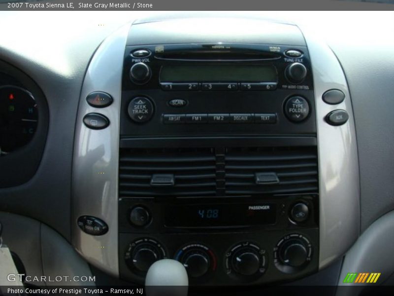 Slate Gray Metallic / Stone 2007 Toyota Sienna LE