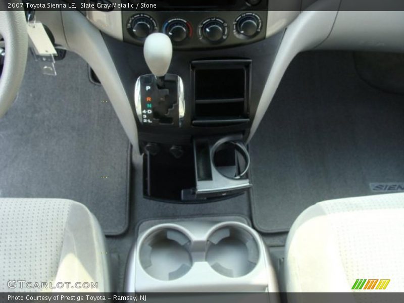 Slate Gray Metallic / Stone 2007 Toyota Sienna LE
