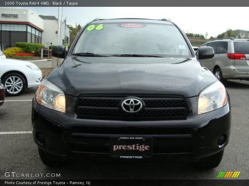 Black / Taupe 2006 Toyota RAV4 4WD