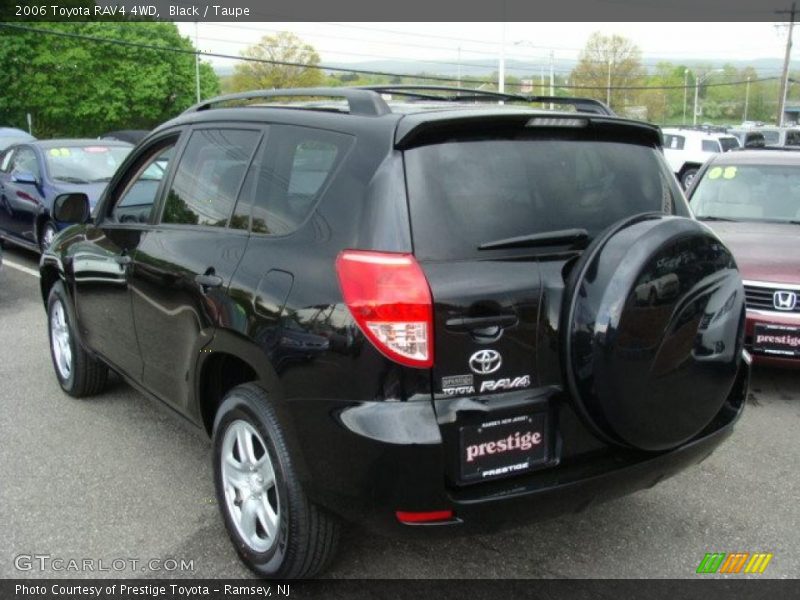 Black / Taupe 2006 Toyota RAV4 4WD