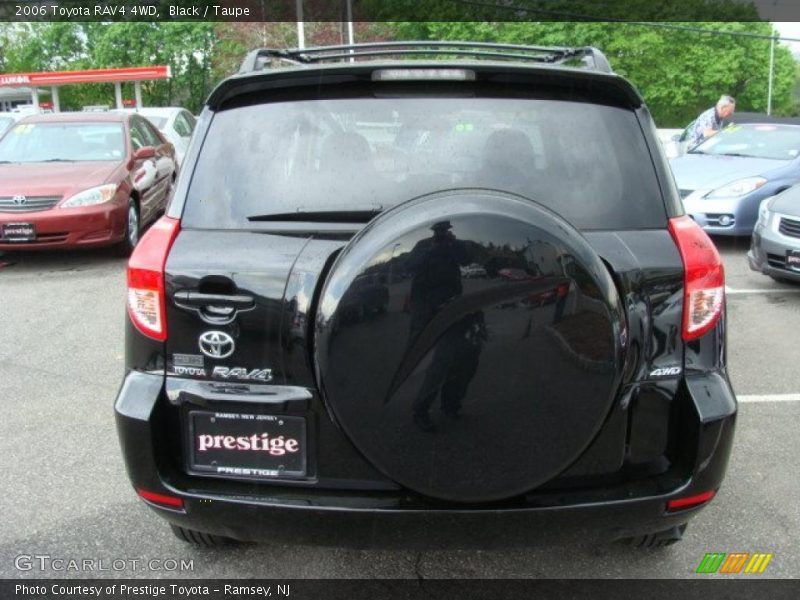 Black / Taupe 2006 Toyota RAV4 4WD
