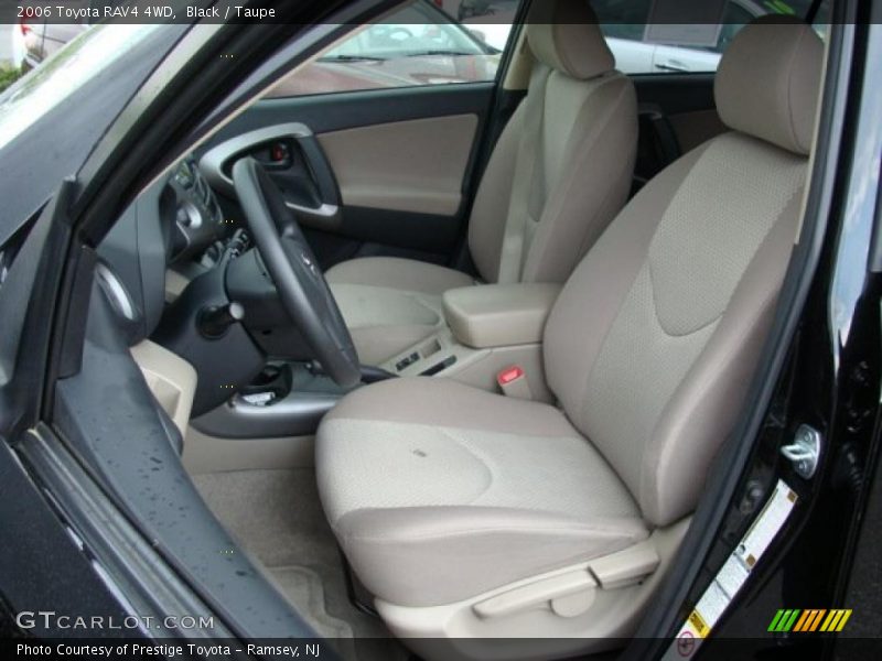Black / Taupe 2006 Toyota RAV4 4WD