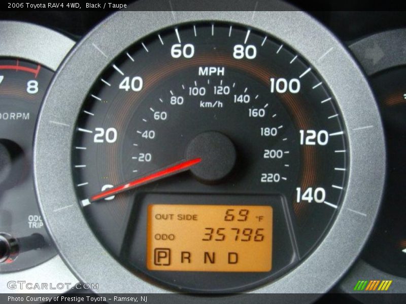 Black / Taupe 2006 Toyota RAV4 4WD