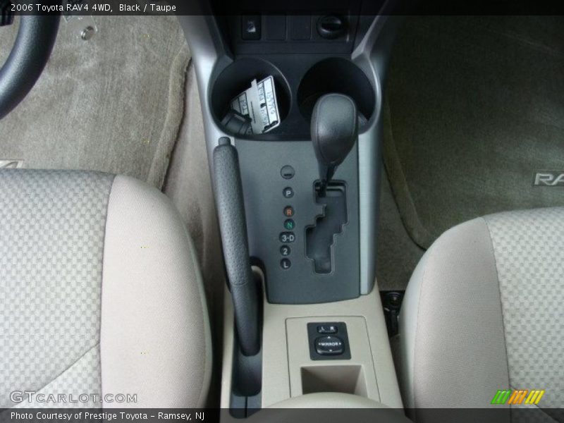 Black / Taupe 2006 Toyota RAV4 4WD