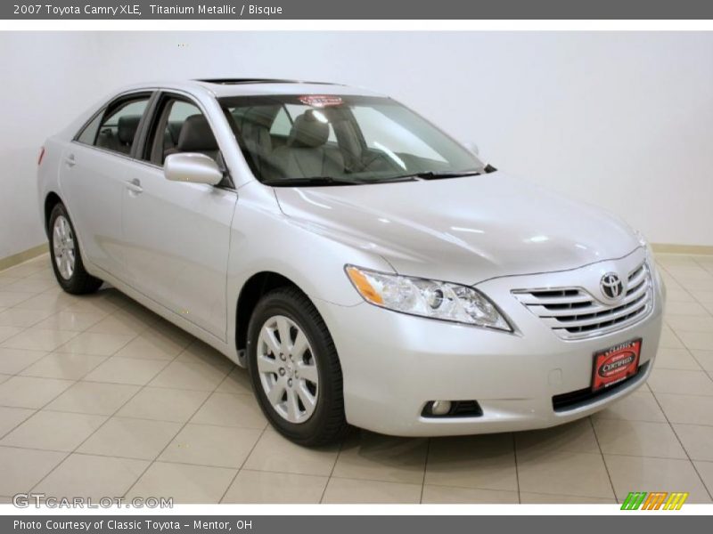 Titanium Metallic / Bisque 2007 Toyota Camry XLE