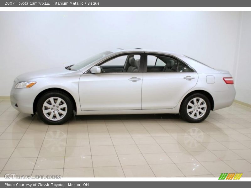 Titanium Metallic / Bisque 2007 Toyota Camry XLE
