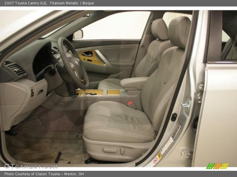Titanium Metallic / Bisque 2007 Toyota Camry XLE