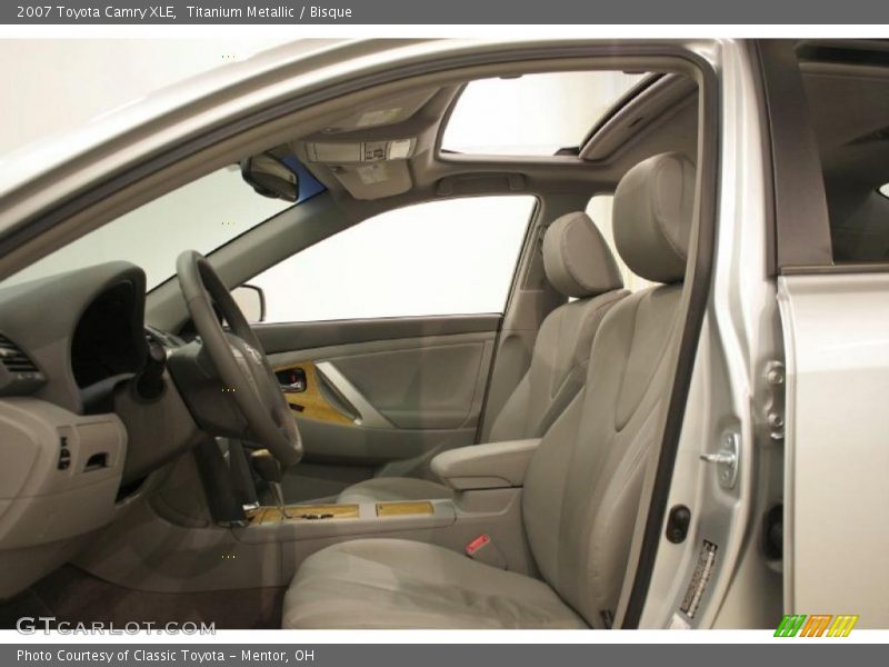 Titanium Metallic / Bisque 2007 Toyota Camry XLE