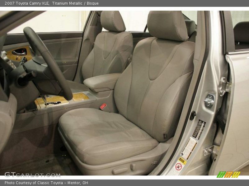 Titanium Metallic / Bisque 2007 Toyota Camry XLE
