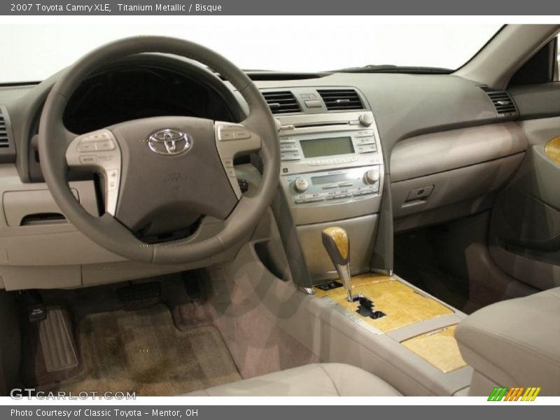 Titanium Metallic / Bisque 2007 Toyota Camry XLE