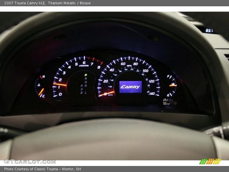 Titanium Metallic / Bisque 2007 Toyota Camry XLE