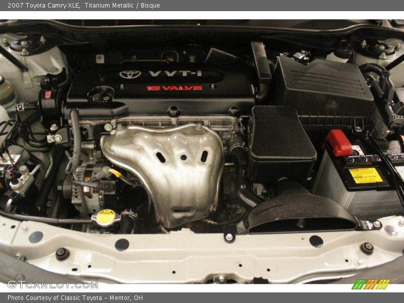 Titanium Metallic / Bisque 2007 Toyota Camry XLE