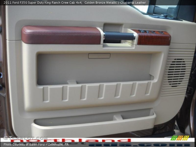 Golden Bronze Metallic / Chaparral Leather 2011 Ford F350 Super Duty King Ranch Crew Cab 4x4