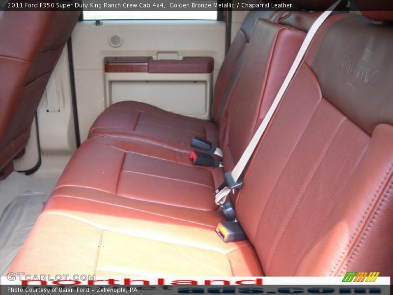 Golden Bronze Metallic / Chaparral Leather 2011 Ford F350 Super Duty King Ranch Crew Cab 4x4
