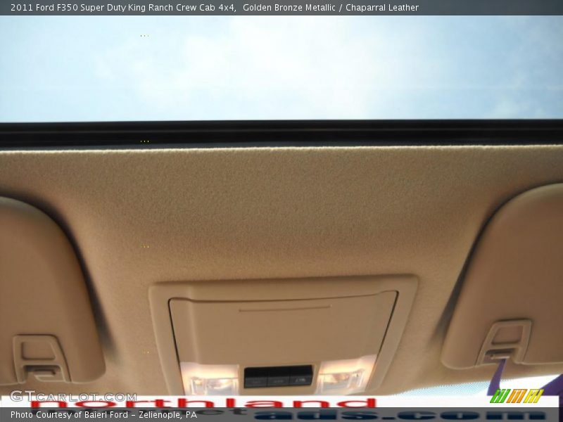 Golden Bronze Metallic / Chaparral Leather 2011 Ford F350 Super Duty King Ranch Crew Cab 4x4