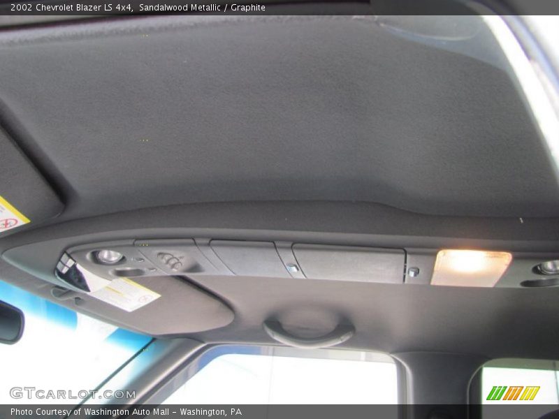 Sandalwood Metallic / Graphite 2002 Chevrolet Blazer LS 4x4