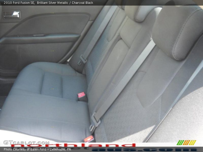 Brilliant Silver Metallic / Charcoal Black 2010 Ford Fusion SE