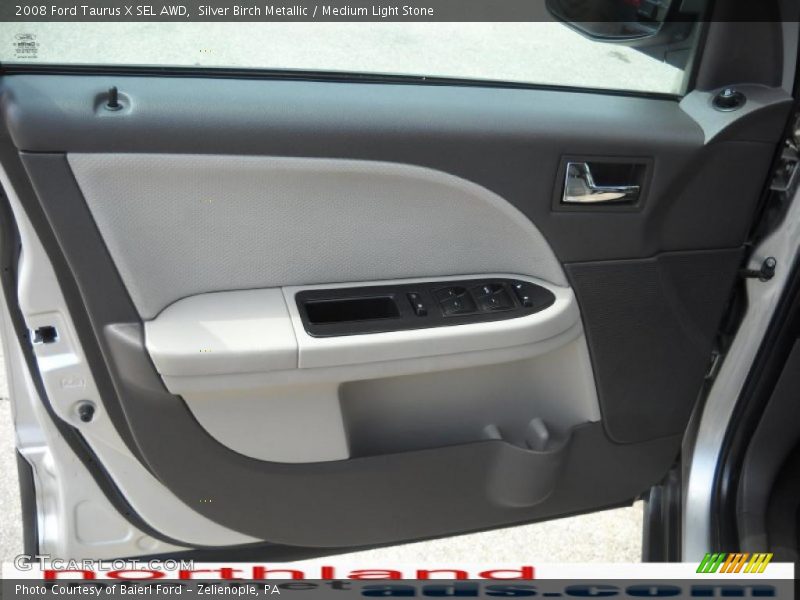Silver Birch Metallic / Medium Light Stone 2008 Ford Taurus X SEL AWD