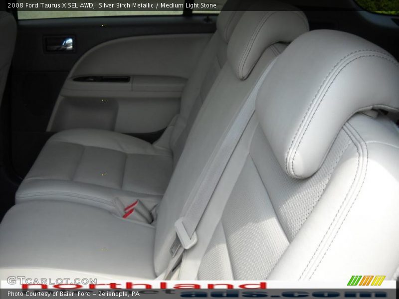 Silver Birch Metallic / Medium Light Stone 2008 Ford Taurus X SEL AWD