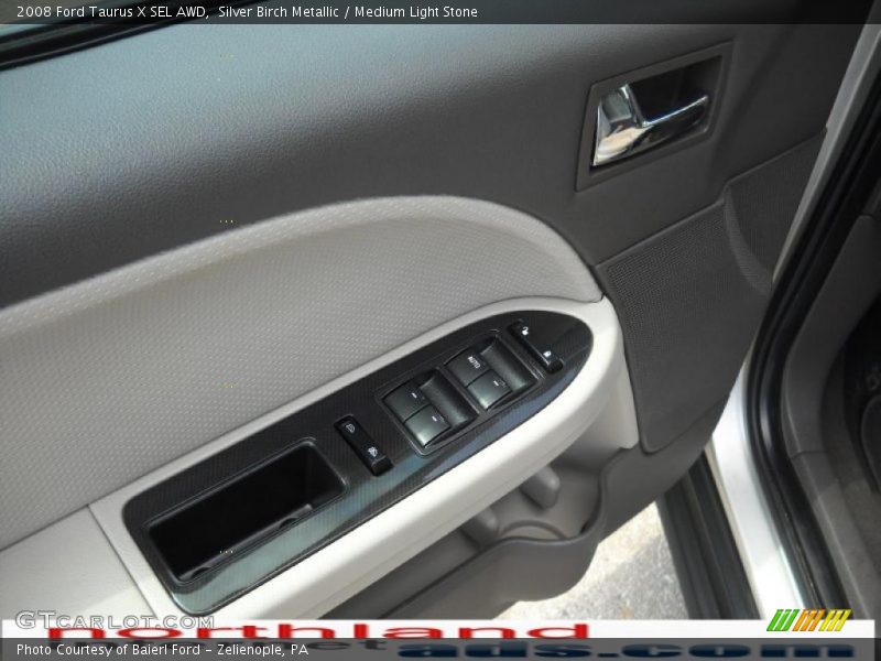 Silver Birch Metallic / Medium Light Stone 2008 Ford Taurus X SEL AWD