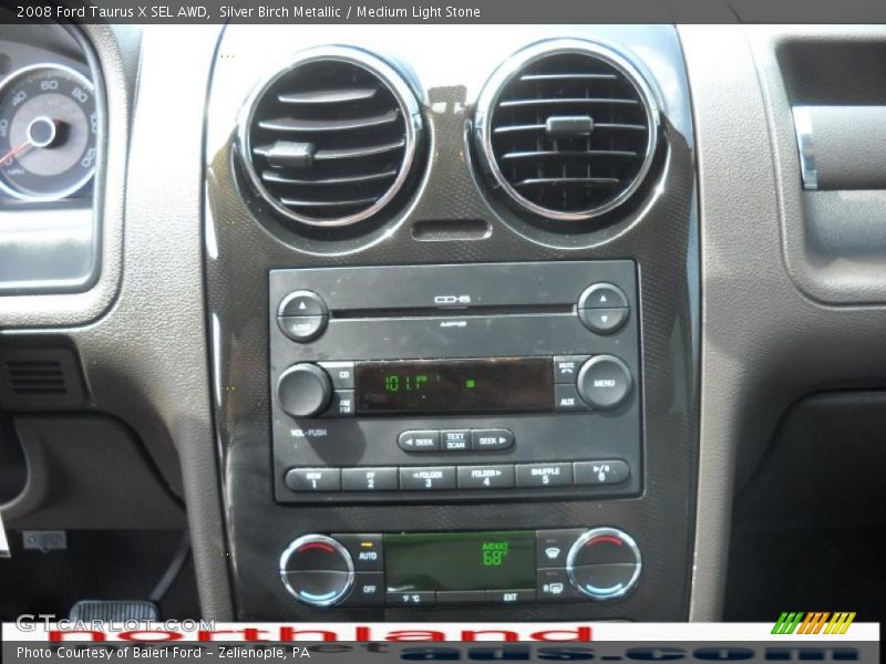 Silver Birch Metallic / Medium Light Stone 2008 Ford Taurus X SEL AWD