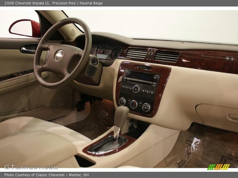Precision Red / Neutral Beige 2008 Chevrolet Impala LS