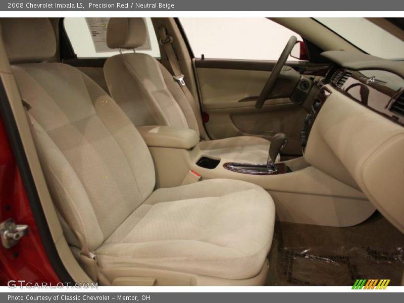 Precision Red / Neutral Beige 2008 Chevrolet Impala LS