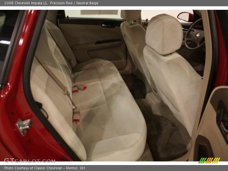 Precision Red / Neutral Beige 2008 Chevrolet Impala LS