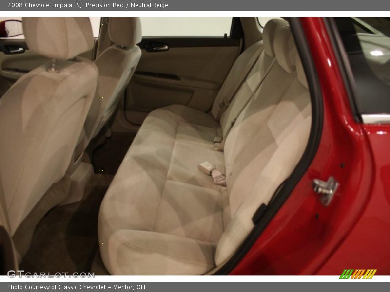 Precision Red / Neutral Beige 2008 Chevrolet Impala LS