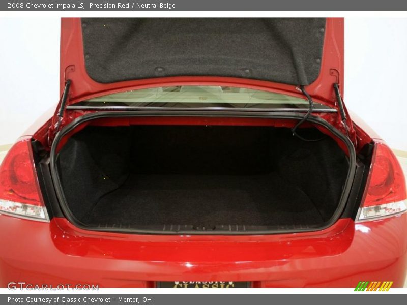 Precision Red / Neutral Beige 2008 Chevrolet Impala LS