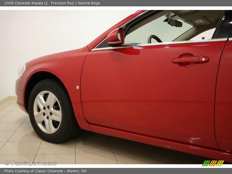 Precision Red / Neutral Beige 2008 Chevrolet Impala LS